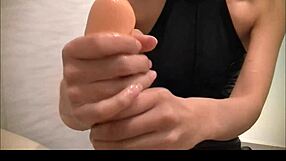 Misaki gives an amazing handjob in this sexy pv