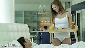 Blonde Babe Gives Hardcore Blowjob