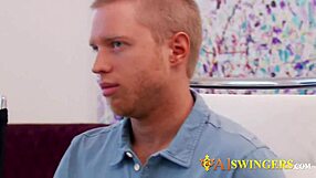 Swingers enjoy sensual intimate meeting