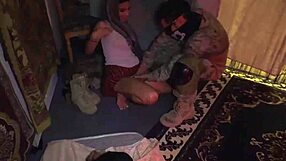 petite teen explores arab army uniform