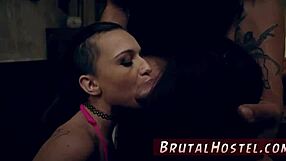 Aidra Fox and Kharlie Stone in Strait Jacket Bondage