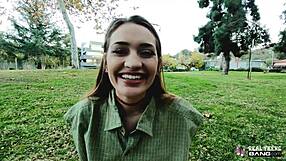 real teen sera ryder getting fucked in doggystyle and cowgirl during porn casting interview