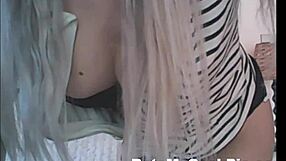 hot blonde with a british accent gets naked rates dick