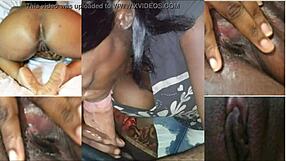 Neighbor's 40-year-old ebony mom swallows monster cock with blowjob