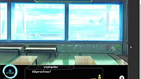 taimanin rpgx flashback rinko swimsuit scene 1 thai sub