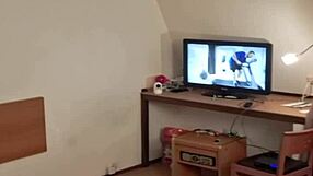 Bisek in Gay Masturbation Video