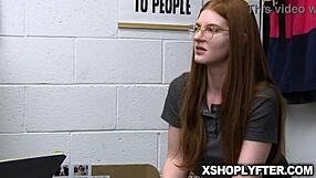 Hey, Jane Rogers flirts with guard Billy Boston to dodge shoplifting