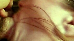 Fat BBW woman performs detailed oral sex on a cock and swallows the cum. She focuses on sucking and deepthroating.