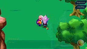 Wow! Big Busty Saiyan Kefla In Kame Paradise Creampie