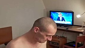 Bisek in Gay Masturbation Video