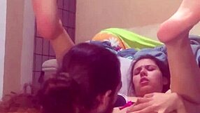 Is This Latina Teen's Pink Pussy Too Tempting to Resist in College?