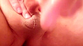 Amateur Transsexual Masturbates Cock In Close-Up View For Cumshot