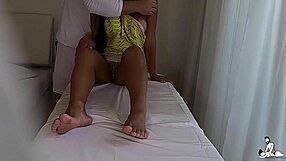 camera films latina teen amateurs during emotional tantric massage