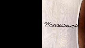 Leaked footage of thick latina wife taking big black cock, moaning in pleasure.