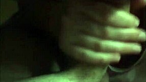 Watch this hefty MILF eagerly giving oral sex in her homemade tape