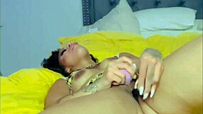Ebony Babe Kayyykitty Masturbates Her Pussy And Ass To Make Herself Cum Alone