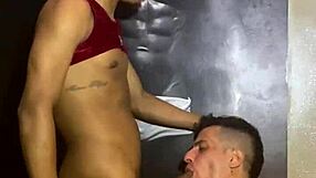 raphael lyon filled my mouth with cum during cruising in parada rj, french gay blowjob