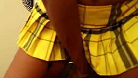 black babe akyra lee with big white cock