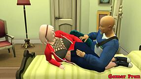 Teacher Roshi Fixes Sakura's PC Then Pounds Her Ass Hard