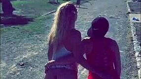 i got these dirty interracial snapchats from sexy milfs