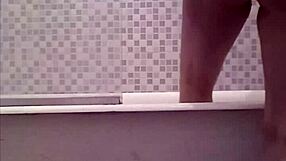 Intensely Spying On My Sister While She Bathes In The Bathroom