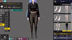 i get so excited watching kadobu's weird hentai game with gigantic tits training dildo cocks