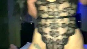 In this amateur scene, Barbie eagerly sucks a monster cock in POV.