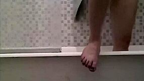 Intensely Spying On My Sister While She Bathes In The Bathroom