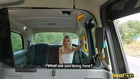 Fake Taxi Blonde Pornstar Delivers Wild Ride to Lucky Driver