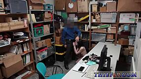 Extreme teen 18+ emo anal in office