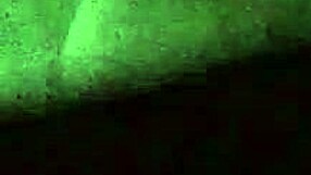 Amateur creampie scene with intense filling action