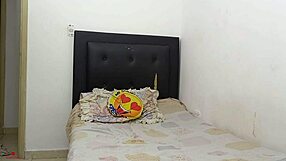 Skinny Latina Teen Blows Colombian Guy Wildly