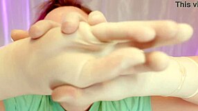 Asmr surgical gloves arya grander