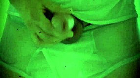 Alejandro Mistral indulges in gay fetish solo play with massive wet cock in underwear