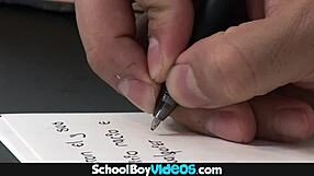 Latino college twinks engage in sucking and hard fucking in boy videos.