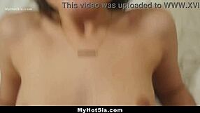 Stepbro Demands Stepsis Suck Cock for Cash Reward