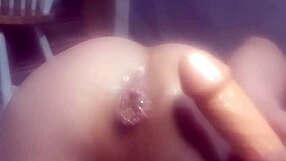 Fucking Myself Hard with Dildo for Lunchtime Snack Meoffnow