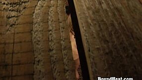 voyeur watches lesbian mistress punishing submissive with fingering