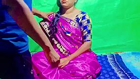 Indian Homemade Bhabhi Sona Seduces Devar in Pink Saree