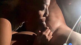 I watched superwetlexxx take a sloppy throatpie from a huge black cock in the parking lot.