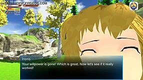 female centaur dominates in 3d game with stamina sex and femdom