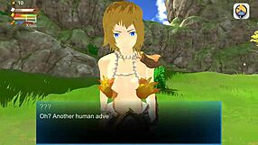 female centaur dominates in 3d game with stamina sex and femdom