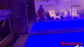 In hotel, Barbara Alves, luxury submissive, gets spanked and fucked by sugar daddy