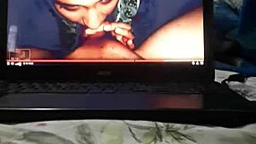 my little slut is playing with her big clit in this amateur masturbation story