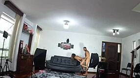 Binho Ted Torments Leo Ogro During Cumshot