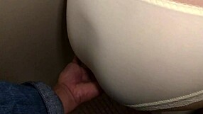 Asian Babe Bound In Public Toilet For Blowjob And Creampie