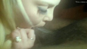 gagging on big black cock