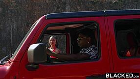 April intensely meets the massive black cock of her dreams