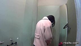 i was tempted by that glamorous czech cutie in the supermarket and ended up in a pov encounter