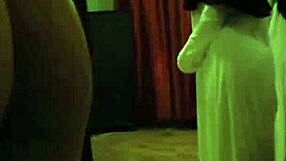 Big booty nun slammed with intense rimming action